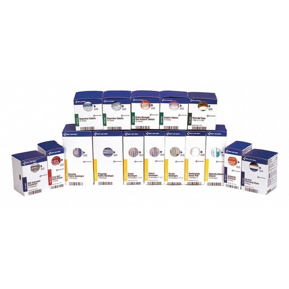 First Aid Only First Aid Kit Refill,192 Pieces 700002