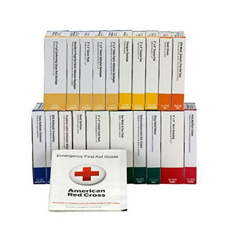 First Aid Only 90611 ANSI 2015 Compliant 24 Unit Class A+, First Aid Kit Refill
