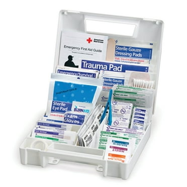 First Aid Only First Aid Kit w/House,200pcs,2.5x8",WHT FAO-134