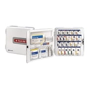 First Aid Kit and Housing, Plastic Cabinet, 261 Components, 50 People Served