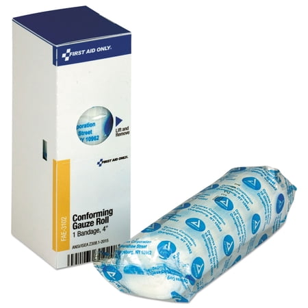 First Aid Only® Gauze Refill For Ansi-compliant First Aid Kit, 4" Conforming Gauze Roll