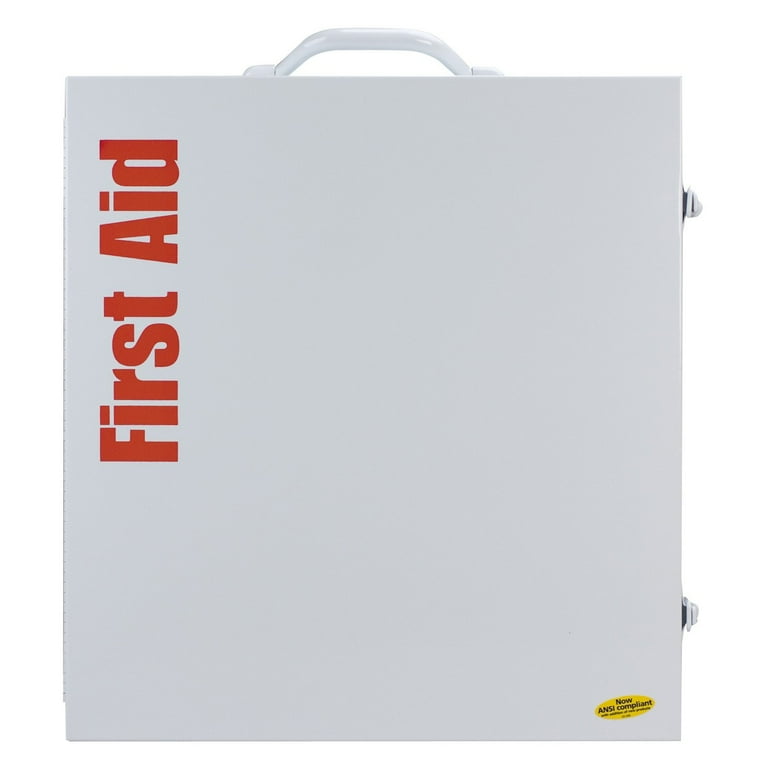 First Aid Only 3-shelf 100-person First Aid Kit - 1092 x Piece(s) For 100 x Individual(s) - 16.5 First Aid Only 3-shelf 100-person First Aid Kit - 1092 x Piece(s) For 100 x Individual(s) - 16.5