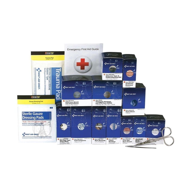 First Aid Only Medium SmartCompliance First Aid Refill Pack, ANSI A ...