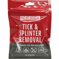 First Aid Only Pac-Kit Medical 15-Piece Tick & Splinter Removal Kit - Pack of 8 Contractor Value Pack