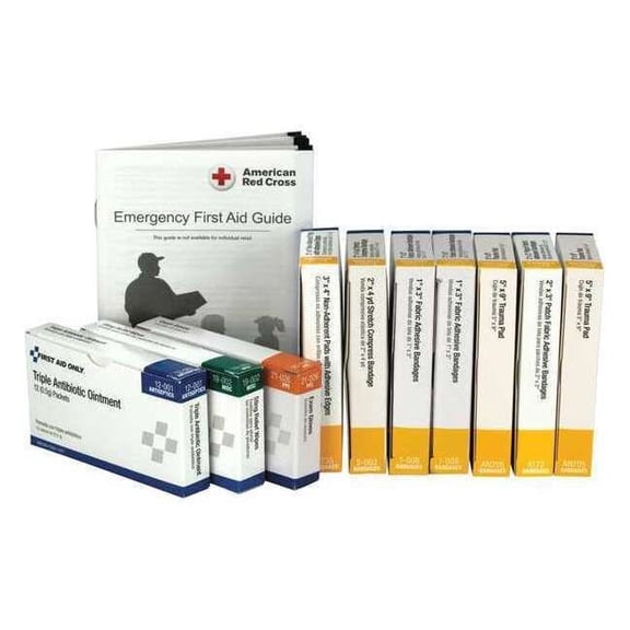 Partial Refill or Kit, Cardboard 80 Components, 25 People Served