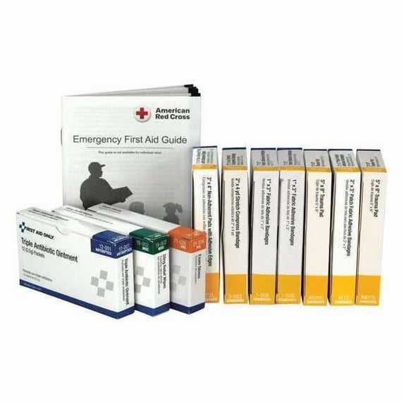 Partial Refill or Kit, Cardboard 80 Components, 25 People Served 9082-H-B