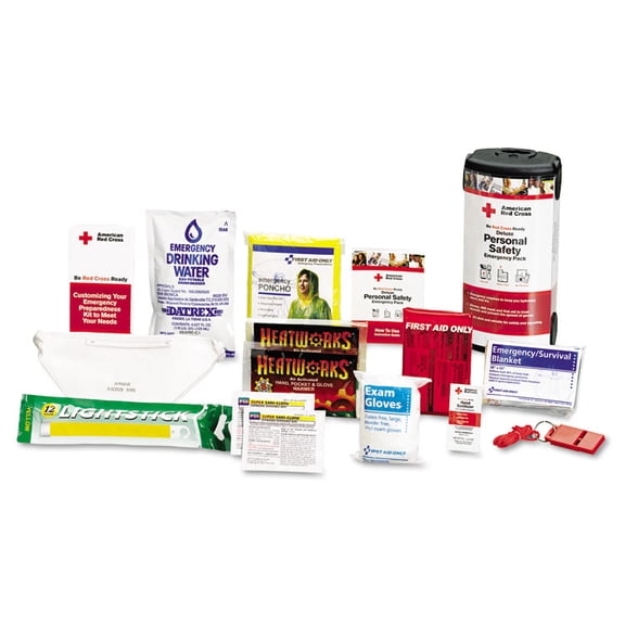 FIRST AID ONLY, INC. American Red Cross Personal Safety Pack for One Person FAORC622