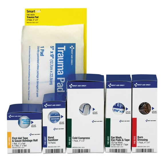 First Aid Only SmartCompliance ANSI Upgrade Refill Pack, 19 Pieces