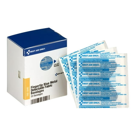 First Aid Only SmartCompliance Refill - Bandage - sterile - blue (pack of 20)