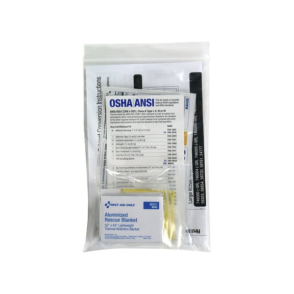 First Aid Only SmartCompliance ANSI 2021 Conversion Kit Class A (91365)
