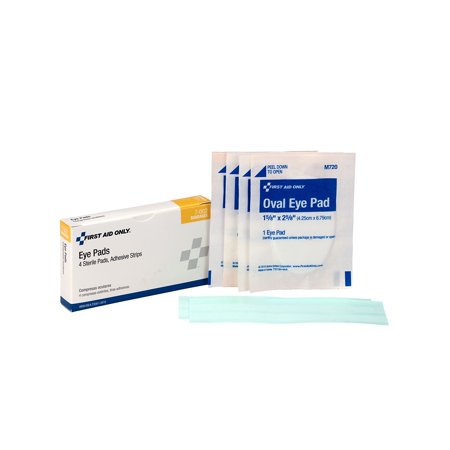 First Aid Only Sterile Eye Pads Box Of 4 Pads 7-002