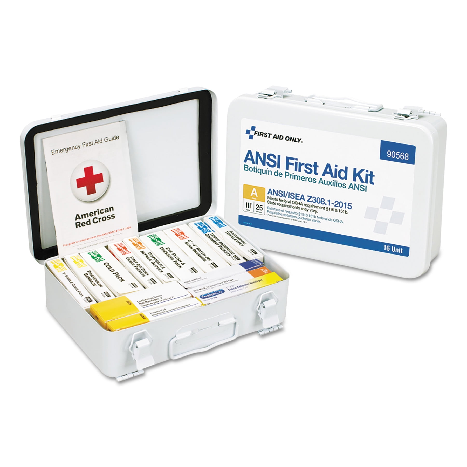 First Aid Only Unitized ANSI Compliant Class A Type III First Aid Kit
