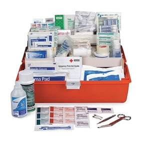 Response First Aid Kit, Plastic Bag, 258 Components, 24 People Served FA-504