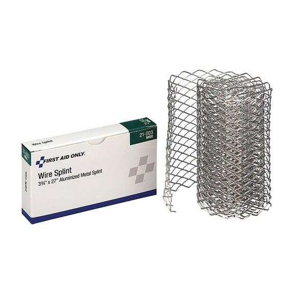 Pac-Kit Wire Splint,3-3/4 x 30 in. 21-003