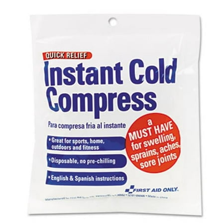 First Aid Only Z6005 Instant Cold Compress- 4 x 5 in.