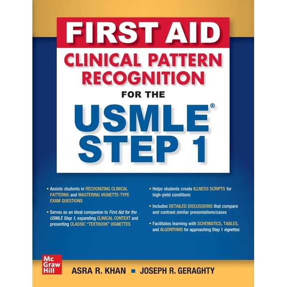 First Aid Clinical Pattern Recognition for the USMLE Step 1, (Paperback)