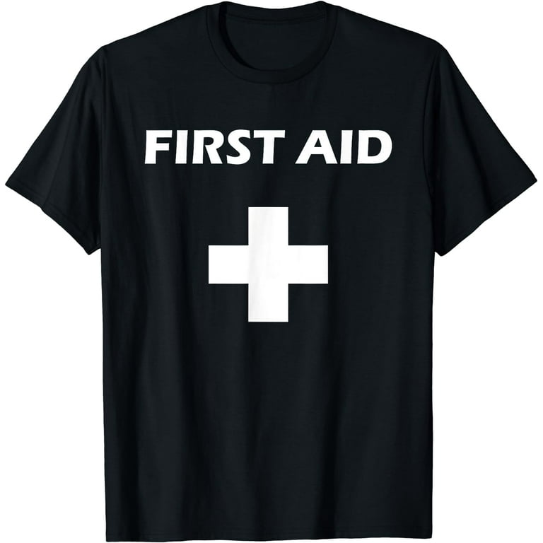 First Aid Red Cross T-Shirt | Lifeguard Staff T Shirt First Aid Red Cross T-Shirt | Lifeguard Staff T Shirt