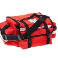 thumbnail image 1 of First Aid Responder EMS Emergency Medical Trauma Bag - Paramedics, Firefighters, Nurses, Home Health Aides (Red), 1 of 1