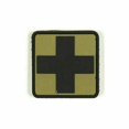 thumbnail image 1 of Voodoo Tactical 07-0990007000 Coyote First Aid Symbol Rubber Patch, 1 of 1