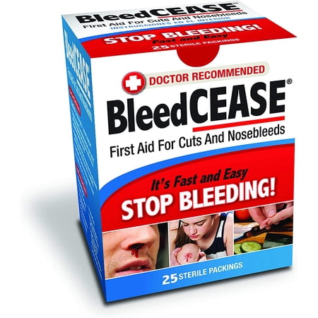 First Aid for Cuts and Nosebleeds Sterile Packings, 25 Count