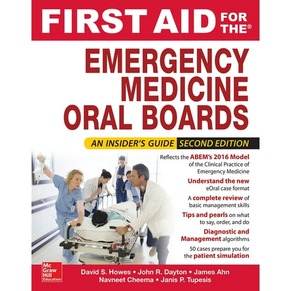 First Aid for the Emergency Medicine Oral Boards, Second Edition, (Paperback)