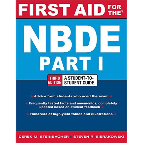 Pre-Owned First Aid for the NBDE Part 1, Third Edition
