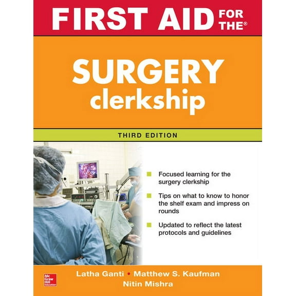First Aid for the Surgery Clerkship, Third Edition, (Paperback)