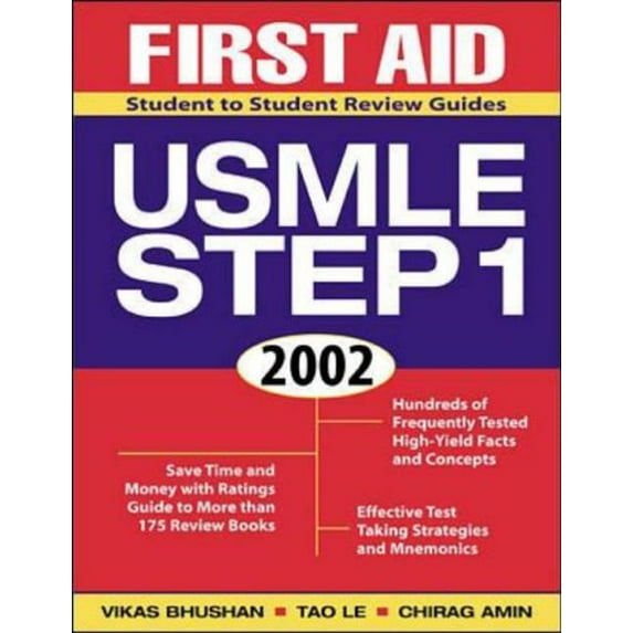Pre-Owned First Aid for the USMLE Step 1 (Student to student review guides) Paperback