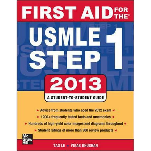 Pre-Owned First Aid for the USMLE Step 1 2013 (First Aid USMLE) (Paperback) 0071802320 9780071802321