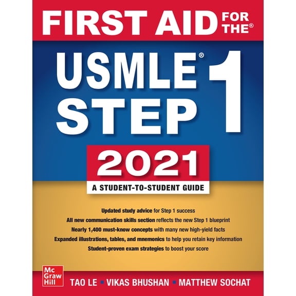 First Aid for the USMLE Step 1 2021, Thirty First Edition (Paperback)
