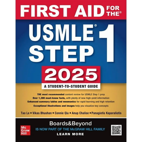 First Aid for the USMLE Step 1 2025, (Paperback)