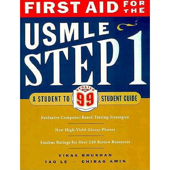 Pre-Owned First Aid for the USMLE Step 1: A Student to Student Guide - Bhushan, Vikas