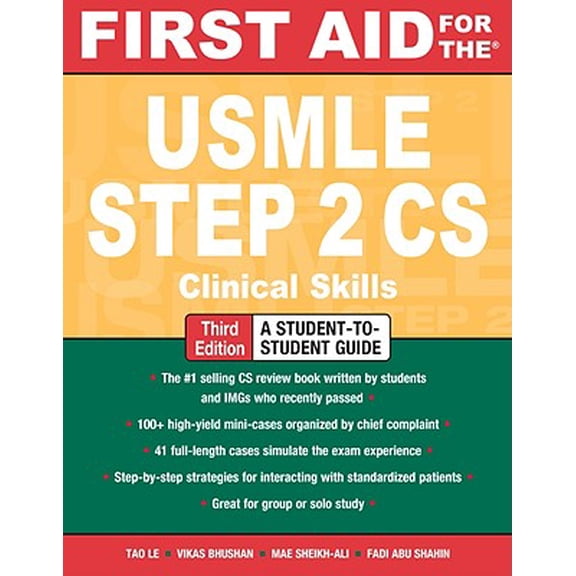 Pre-Owned First Aid for the USMLE Step 2 CS