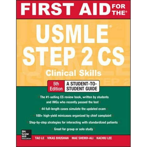 Pre-Owned First Aid for the USMLE Step 2 CS (Paperback) 0071804269 9780071804264