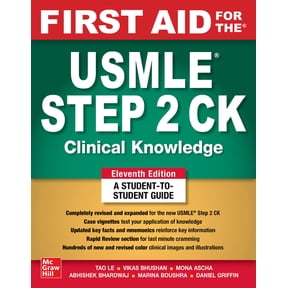 First Aid for the USMLE Step 2 Ck, Eleventh Edition, (Paperback)