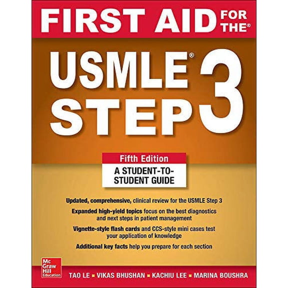 Pre-Owned First Aid for the USMLE Step 3, Fifth Edition (Paperback) 1260440311 9781260440317
