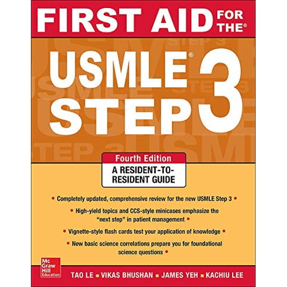 Pre-Owned First Aid for the USMLE Step 3 (Paperback) 0071825967 9780071825962