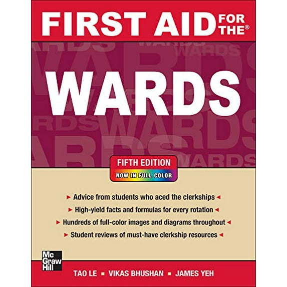 Pre-Owned First Aid for the Wards, Fifth Edition (Paperback) 0071768513 9780071768511