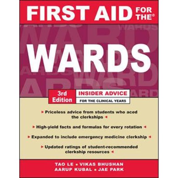 Pre-Owned First Aid for the Wards (Paperback) 0071443355 9780071443357