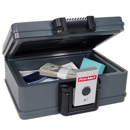 First Alert 2017F Water and Fire Protector File Chest, 0.19 Cubic Ft.