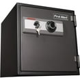 thumbnail image 1 of First Alert 1.2 cu. ft. Steel 1-Hour Fire and Anti-Theft Safe with Combination and Key Lock, 2084F Gray, 1 of 2