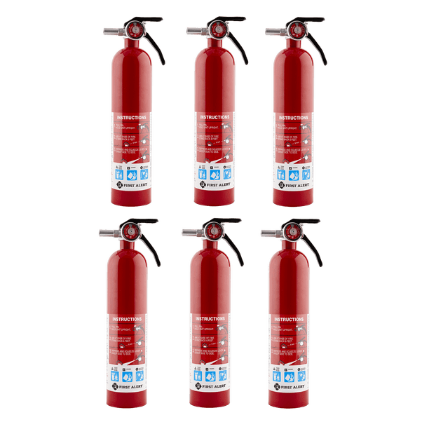 First Alert 1038789 Standard Rechargeable Home Fire Extinguisher