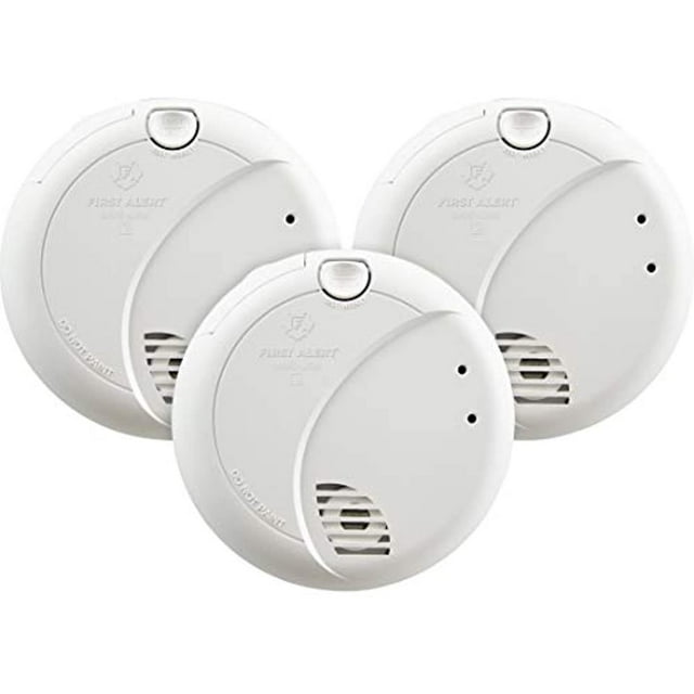 First Alert BRK 7010BFF3 Hardwired Smoke Detector with Photoelectric