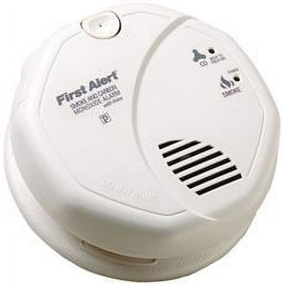 First Alert BRK SC7010BV Hardwired Talking Photoelectric Smoke and Carbon Monoxide (CO) Detector