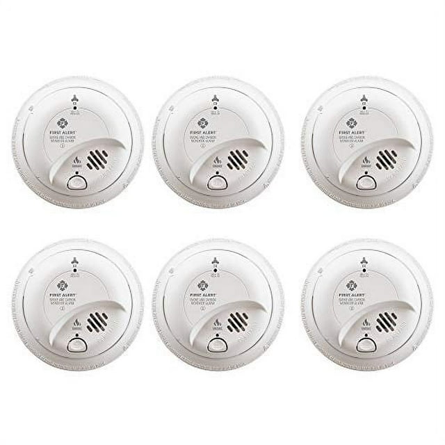 First Alert BRK SC9120B6 Hardwired Smoke and Carbon Monoxide Detector