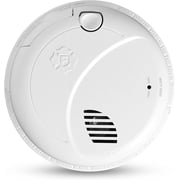 First Alert BRK SM100V-AC, Interconnect Hardwire Smoke Alarm with Battery Backup & Voice Alerts, 1-Pack