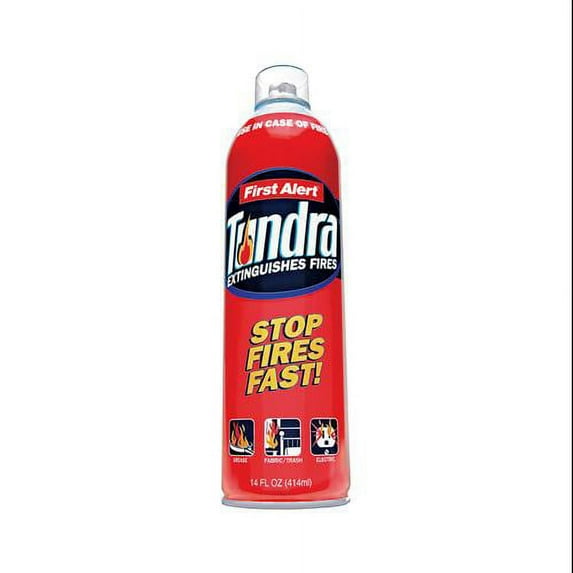 First Alert Brk AF400 Tundra Fire Extinguishing Spray, 14-oz.