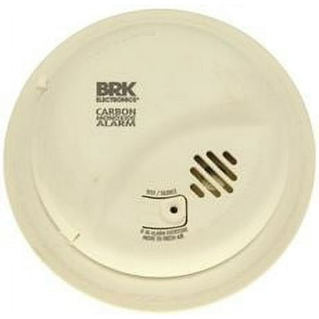 First Alert CO5120BN White Digital Display Hardwired Battery, Electrochemical Carbon Monoxide Alarm