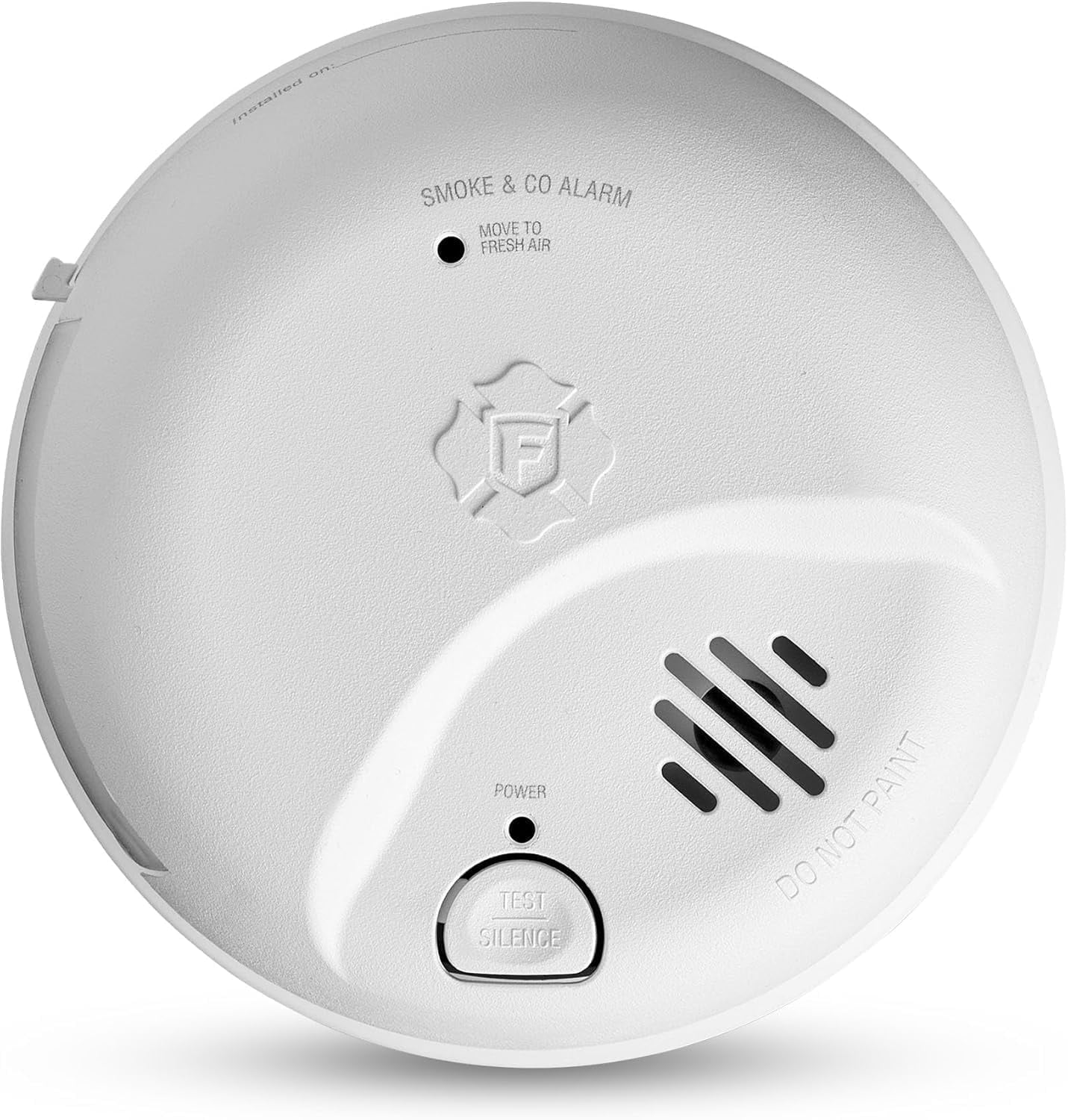 First Alert BRK Combination Smoke & Carbon Monoxide Alarm, Interconnect Hardwire Detector with Battery Backup, SMICO100-AC, 1-Pack