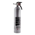 thumbnail image 1 of First Alert DHOME1 Rechargeable Designer Home Fire Extinguisher UL Rated 1-A:10-B:C, Pewter, 1 of 4